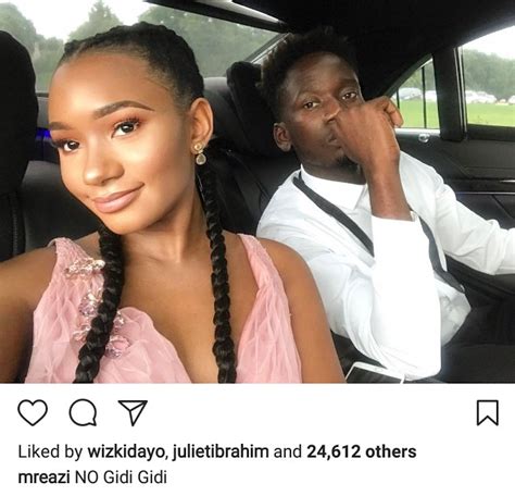 who is mr eazi dating now